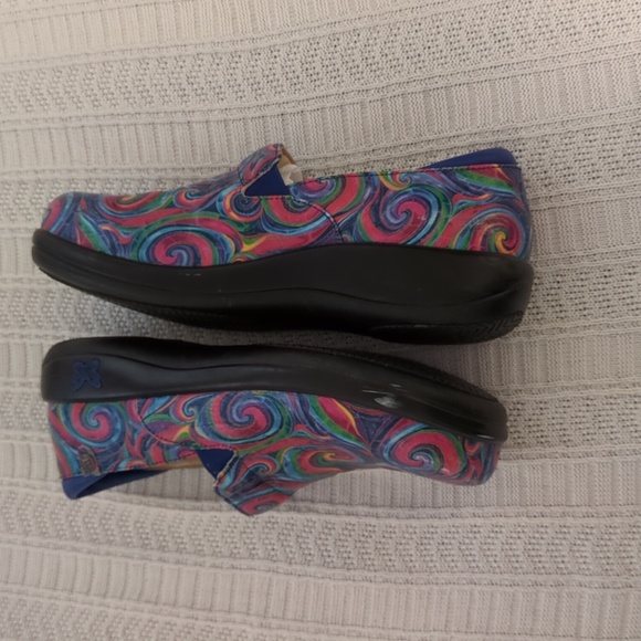 Alegria Kel PRO Goodness Clogs - Multicolor Leather Slip-On - Picture 7 of 14